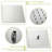 16 Inch Ceiling Mount Shower With Dual Head, Brushed Nickel Feature Mounted-120883111