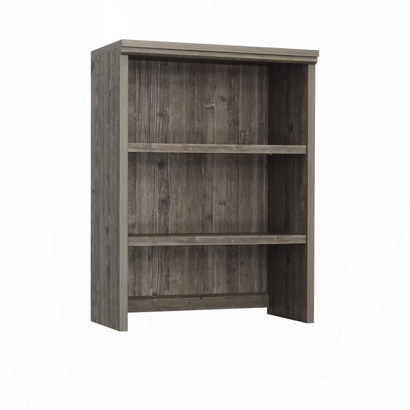 Library Hutch, Brown finish