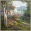 Gate Of Rosy Welcome Print-412143558-412143560