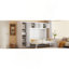 Grand lit escamotable mural avec armoires