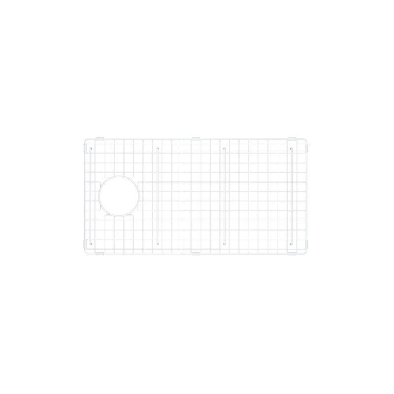 Wire Sink Grid for ALUM3016WS Kitchen Sink, White