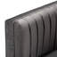 Fauteuil en velours capitonné de 33,1 po de large Kurato-506139066