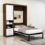 Lit escamotable en bois avec armoire-1707344865