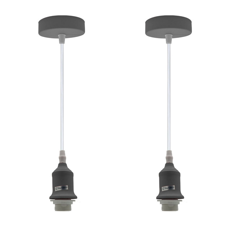 Carnbore 2 - Light Single Pendant, No, Grey