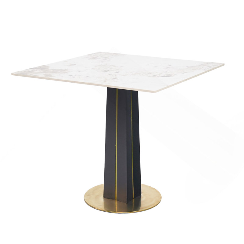 Table de Négociation Modern Modern, Blanc/Noir