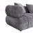 86.61'' W Upholstered Sofa with Ottoman-1481114843