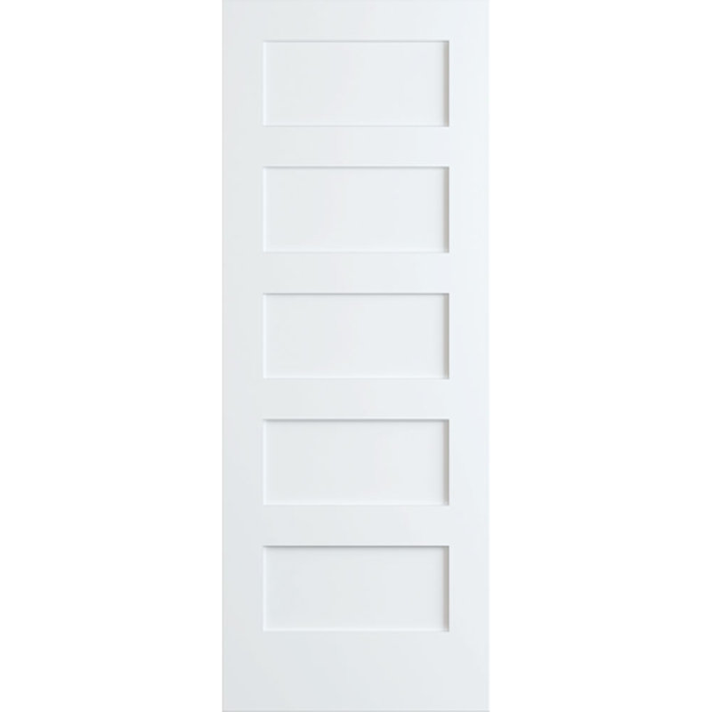 Porte standard en bois manufacturé à panneau massif, 24 po x 80 po