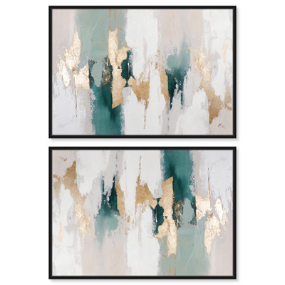 «Aurora in Motion II», ensemble d'art moderne sur toile par Art Remedy