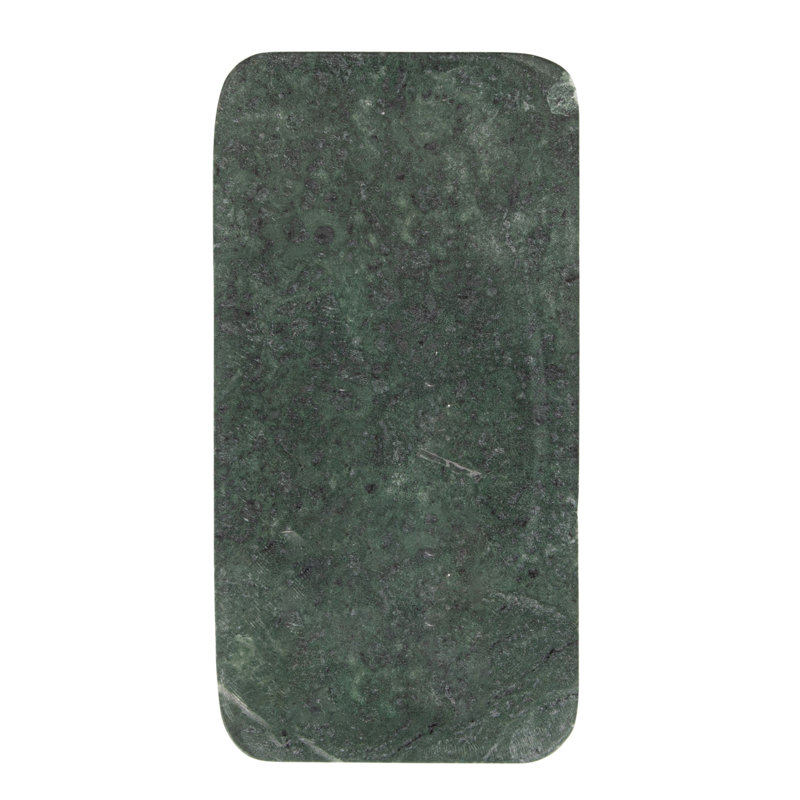 Plateau de service en marbre, Vert