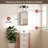 Cyrille Recessed & Surface Framed Medicine Cabinet with Mirror and Shelves-818042657-819396592