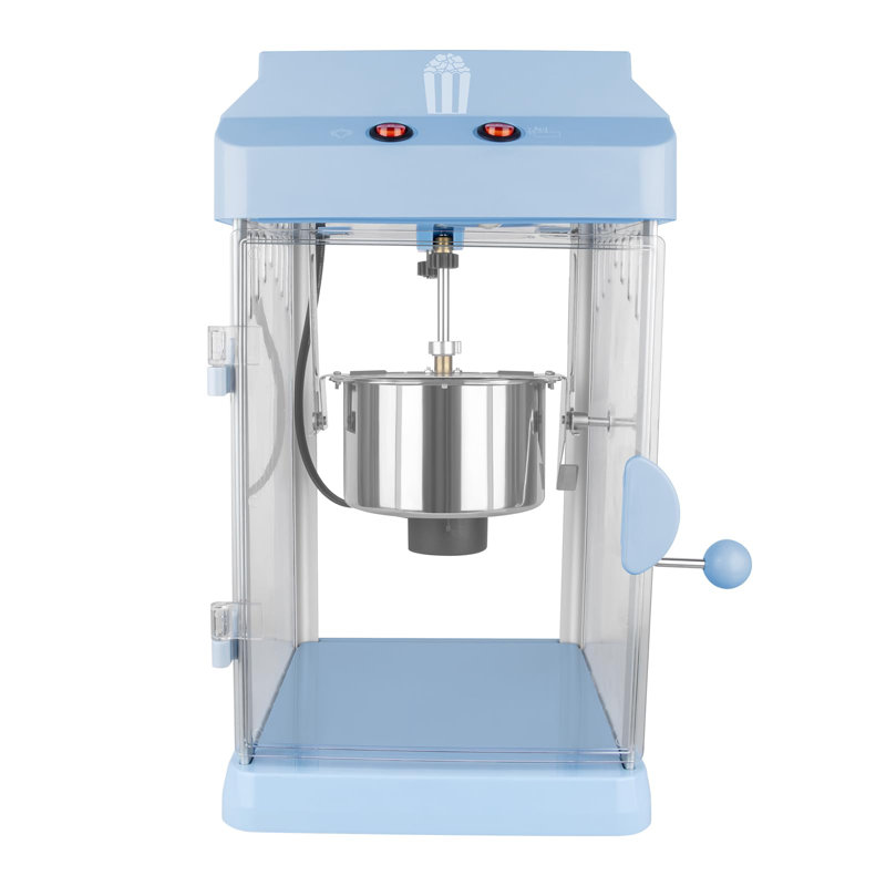 Machine à maïs soufflé pour table 4Oz, Bleu