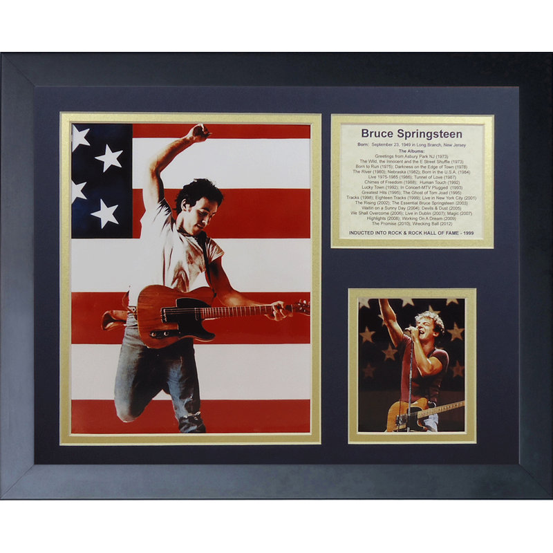 « bruce springsteen »-cadre photo souvenirs, impression sur papier