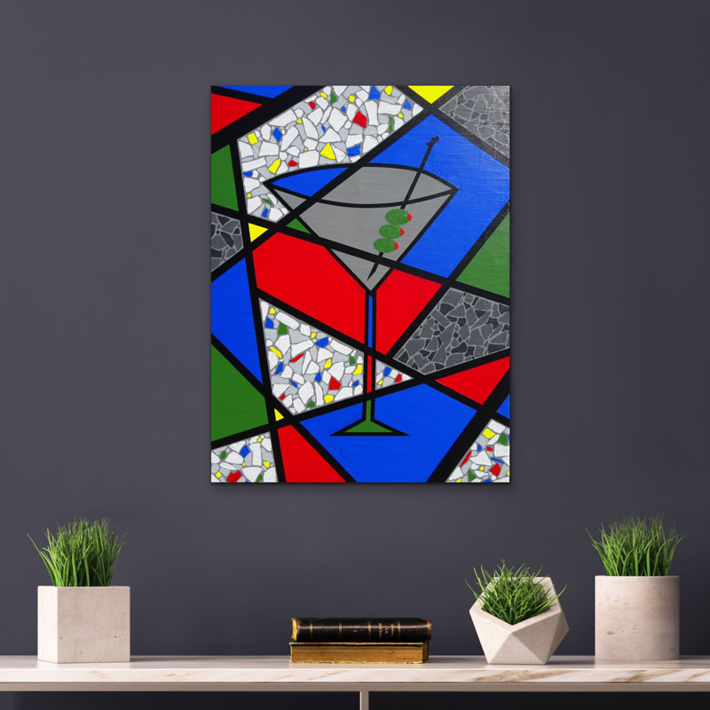 Martini Party Painting by Eddie Bruckner