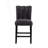 DARK GREY BAR STOOLS KIT OF 2