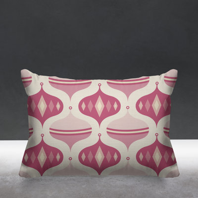 Outdoor Reversible Throw Pillow