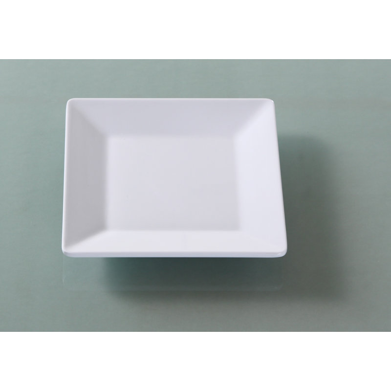 Yanco Osaka Melamine Platter, 10.5"L x 10.5"W x 1" H