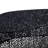 Cindie Oval Coffee Table Black-931112537