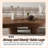48.43'' Cloud Shaped Coffee Table, Walnut Solid Wood Coffee Table for Home Living Room, Easy Assembled-1499299843