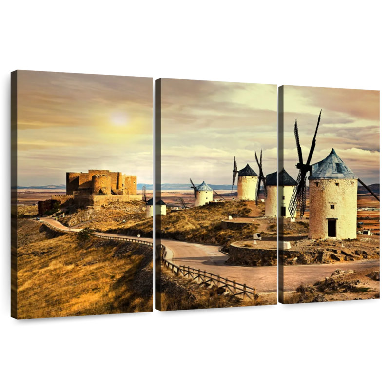 Alvord Don Quixote Windmill, 32" H x 50" W