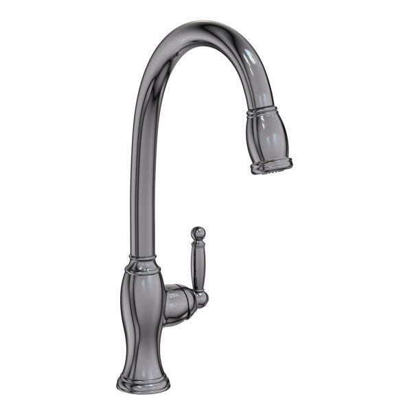 Newport Brass Nadya Pull Down Single Handle Kitchen Faucet & Reviews ...
