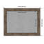 Tableau magnétique encadré en bois dur moka-95846448