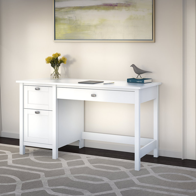 Ovia Desk, Pure White