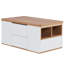 Lift Top Block Coffee Table with Storage