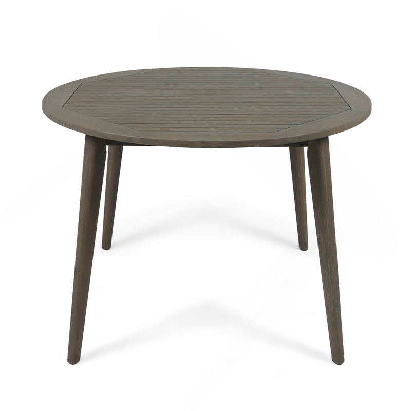 Patio Table, Gray