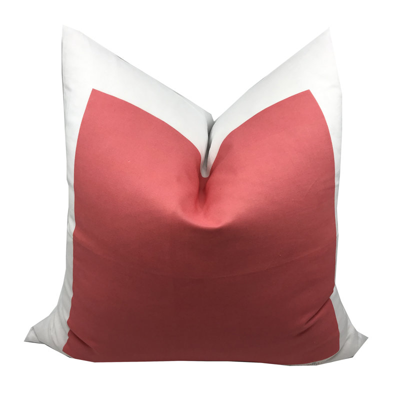 Color Block Square Pillow Cover & Insert