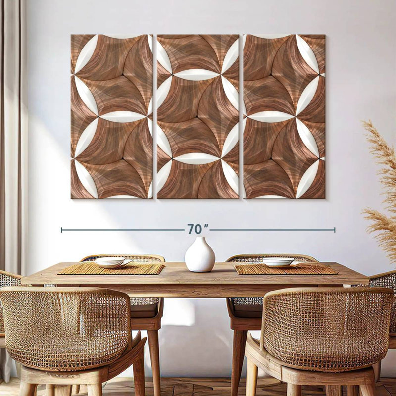 Avery Geometric Hexagonal Tiles, 42" H x 65" W