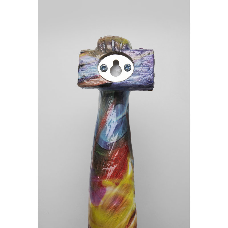 Wall Object Hanging Ape Colorful 17x67cm