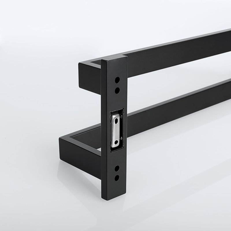 Barcenas 2 Wall Mounted Required Towel Stand