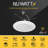 Slim Disk 6 in. Air-Tight IC Rated LED Canless Standard Recessed Lighting Kit