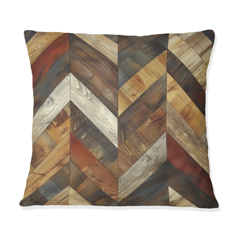 Coussin Brown, H 16 po x l 16 po