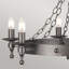 Devin 6 - Light Waggon Wheel Chandelier