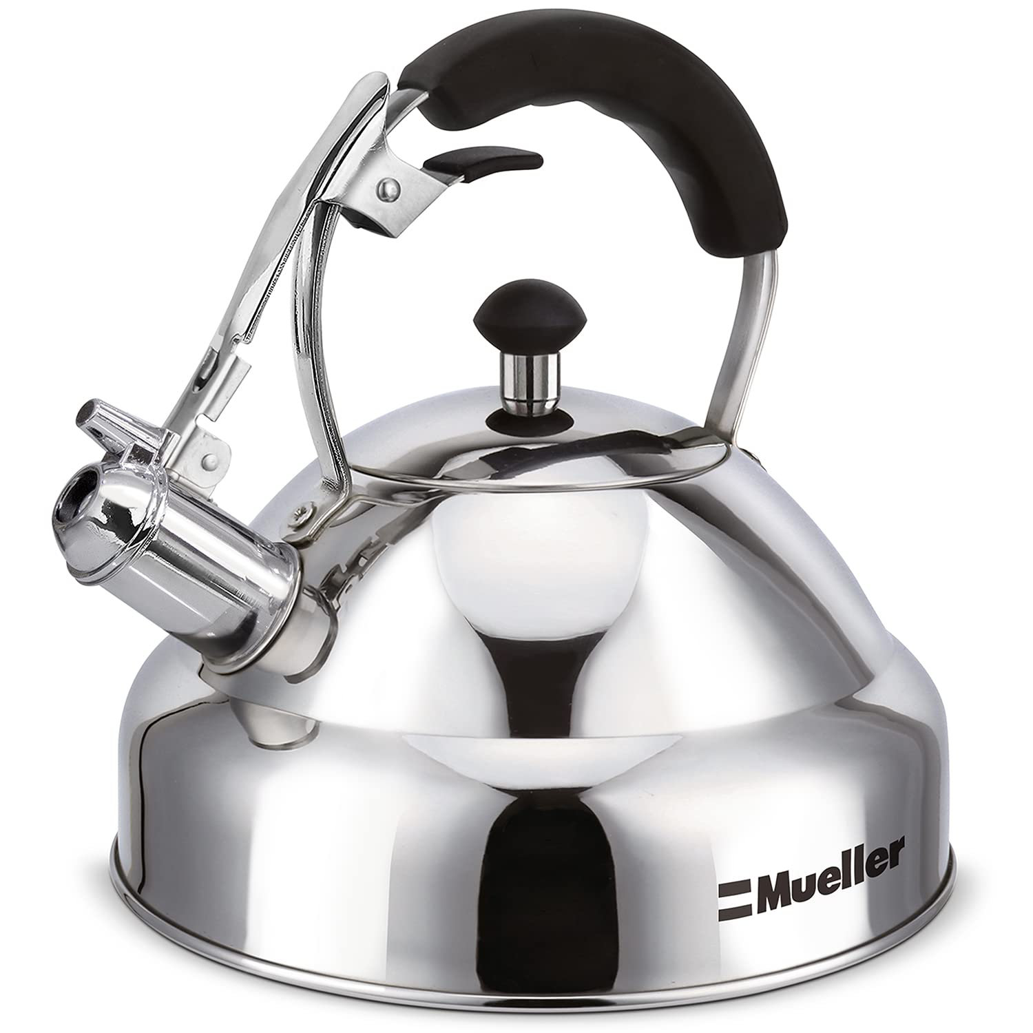 LUXESIT 2.8 Quarts Stainless Steel Whistling Stovetop Tea Kettle