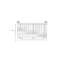 Grace Inspire Cot Bed with Fibre Mattress-56810521