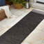 Tapis intérieur / extérieur noir / crème Alda-26734387