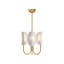 Lustre classique / traditionnel à 3 lumières Calline-88045070