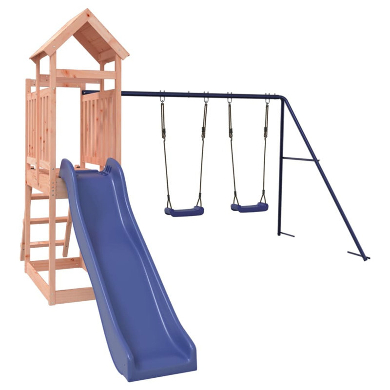 Garwood Freeport Park Swing Set with 2 Swing(s), Pink
