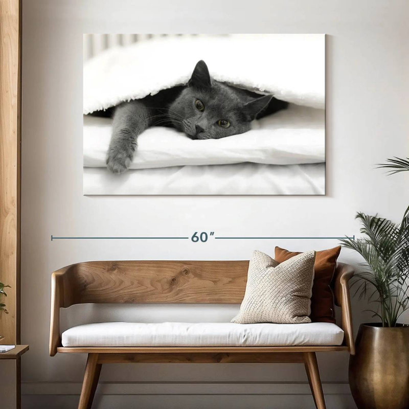 Brampt Lazy Cat, 32" H x 48" W