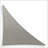 Colourtree Triangle Sun Shade Sail Canopy Fabric Cloth Screen, Water Permeable & UV Block UPF50-49807241-92661600