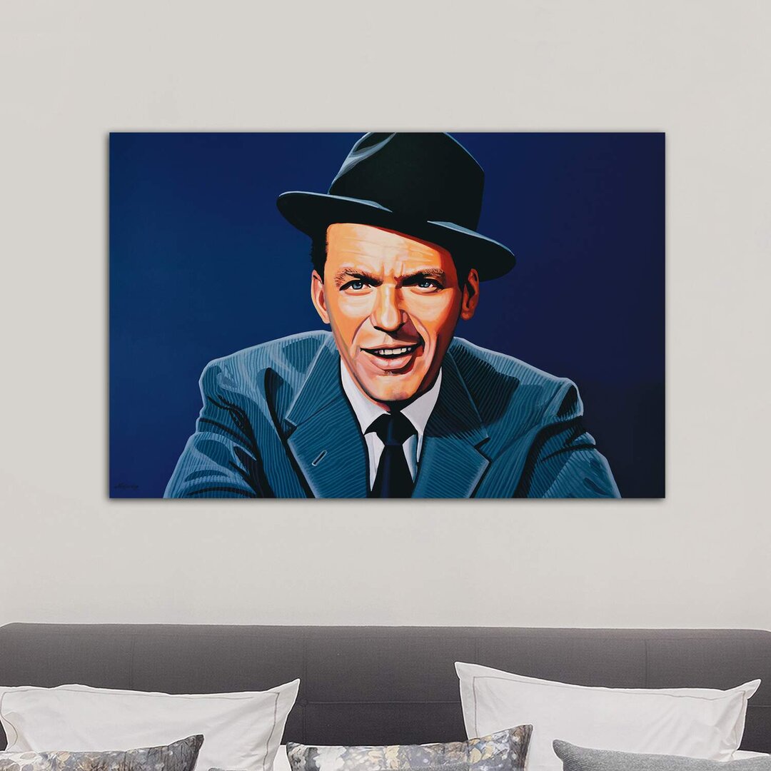 Leinwandbild - Gemälde „Frank Sinatra” von Paul Meijering