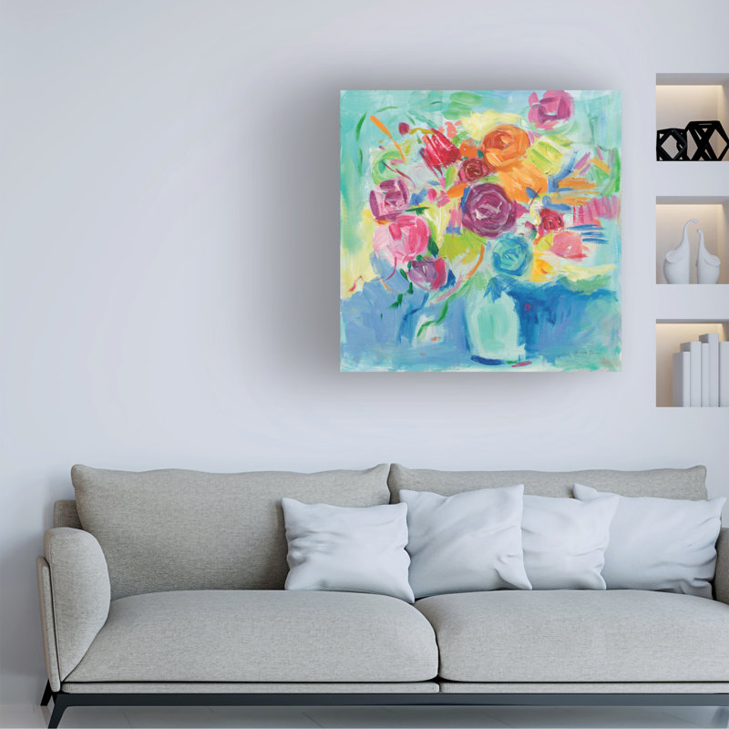 «Farida Zaman», «Matisse Florals», art sur toile, H 14 po x l 14 po x P 2 po