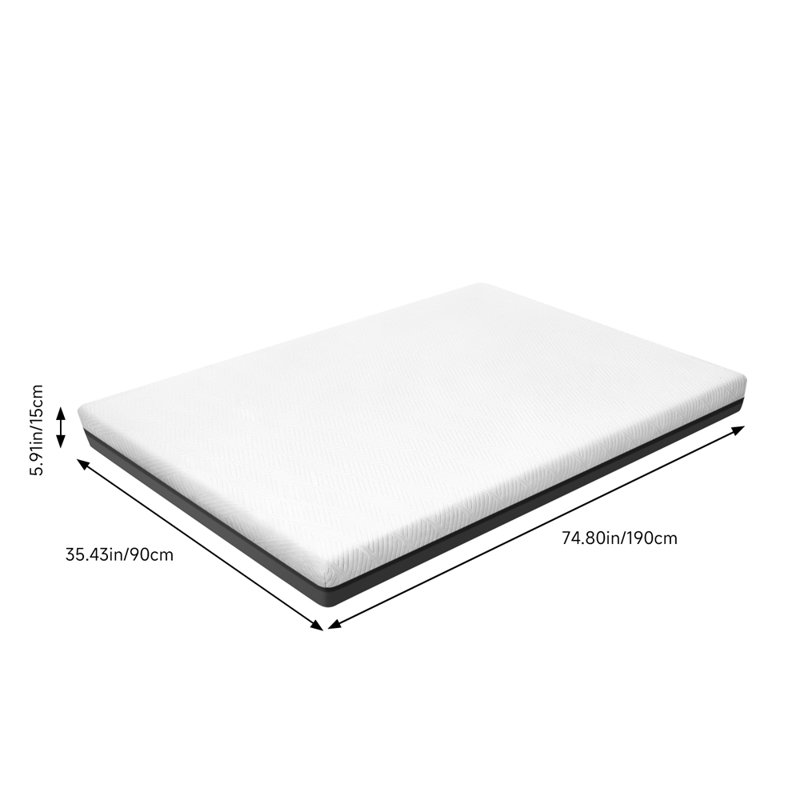 Breeins Foam Mattress, Single (3')