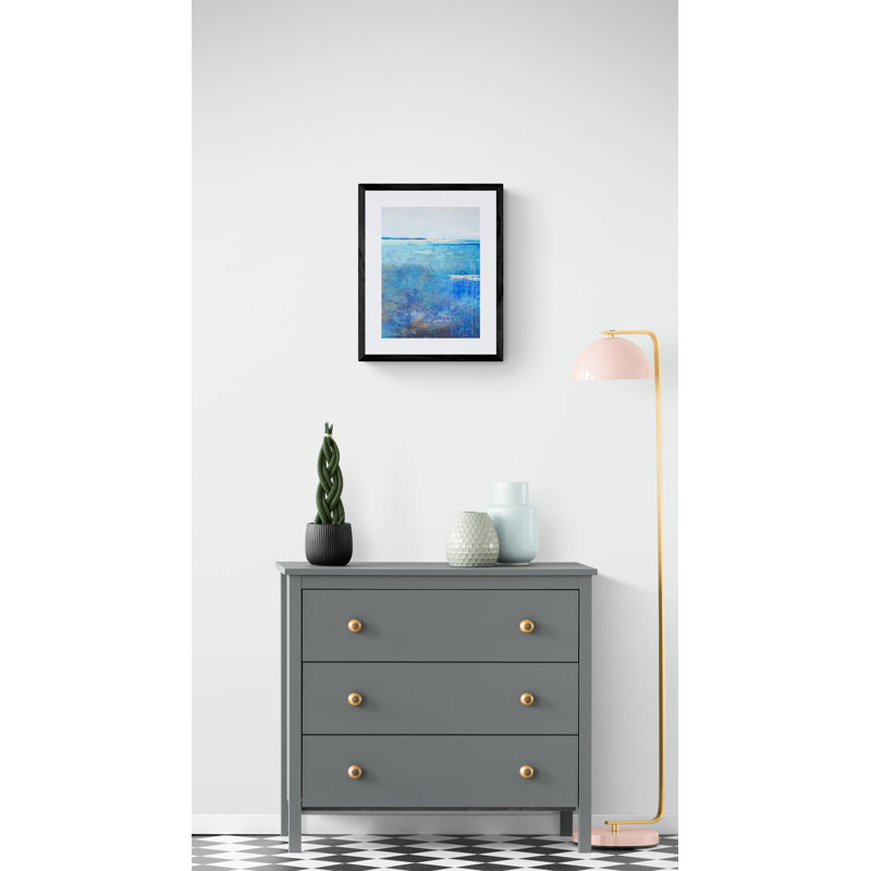 Arctic Tidings Print by Victoria Primicias, Black Framed Canvas, 33" H x 25" W