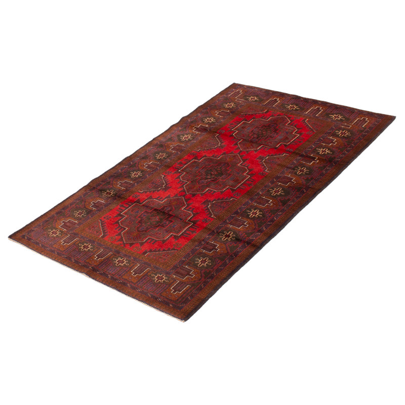 Teimani Red Rug 3'9" x 6'6"