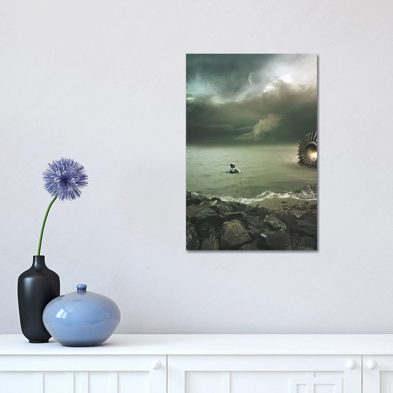 Ground Zero by Rob Hakemo - Print on Canvas, 66.04 cm H x 45.72 cm W x 3.175 cm D, Wrapped Canvas