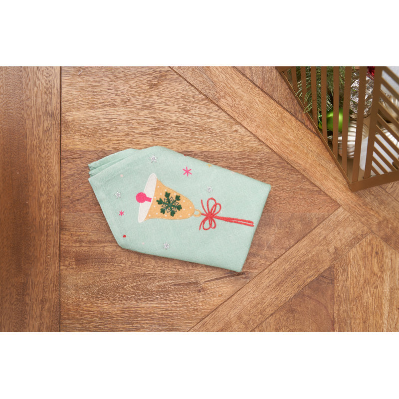 Vintage Christmas Napkin Set of 6
