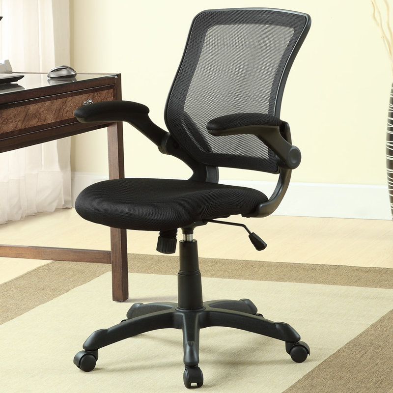 Modway Porch & Den Alturas Mesh Office Chair, Black